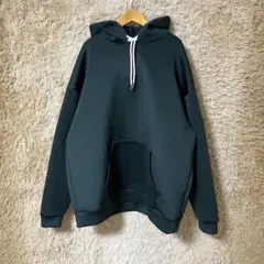 Adoon plain アドーンプレーン　プルオーバーパーカー　グリーン　M