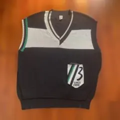 βベータ Vネックストライプベスト サイズ9