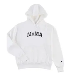 Champion フーディー MoMA Edition ホワイト M