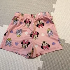 ミニーマウス・デイジーダック柄ショーツ 2Tサイズ