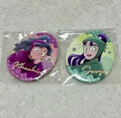 忍たま乱太郎 エッグ缶バッジ 立花仙蔵 綾部喜八郎