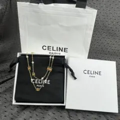 CELINE ネックレス トリオンフ パール