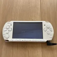 【美品・動作確認済】PSP-3000 PW パールホワイト ※バッテリー欠品