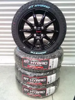 送料込☆モンスタRT☆165/60R15☆ハスラー・タフト・デリカミニ