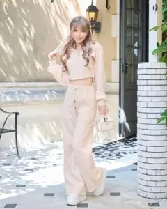 rady フレアコルセットセットアップ バニラホワイト　Mサイズ