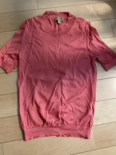 BURBERRY 半袖ニットセーター