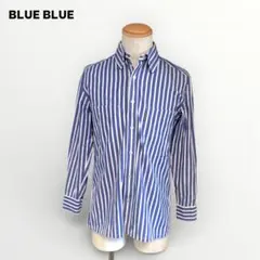 BLUE BLUE✨️ストライプシャツ 長袖 メンズ