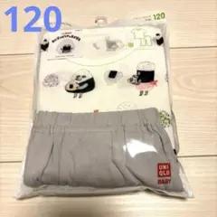 新品未開封　ユニクロ　パンどろぼう　おにぎりぼうや　半袖ドライパジャマ　120