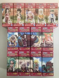 ワンピース ワールドコレクタブルフィギュア Vol.22 女ヶ島 13体セット