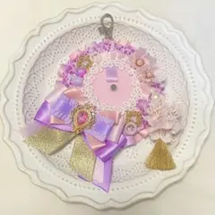 痛ロゼット 桜 ピンク＆紫＆ゴールド 桜ロゼット 推し活 刀剣乱舞