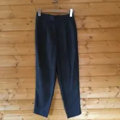 ●新品　ショコラフィネローブ　チェック柄タックテーパードパンツ