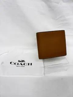 未使用品　COACH コーチ ミニ財布　二つ折り財布　コインケース　小銭入れ