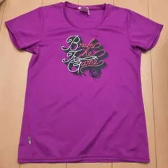 adidas クライマライト素材 メッシュ 半袖Tシャツパープルのサムネイル