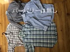 チェックシャツ 3枚セット