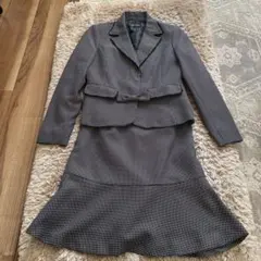 Queerness チェック柄スーツセット　 卒業式・入学式ス－ツ　９号サイズ