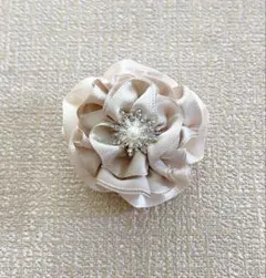 コサージュ ベージュ パーティ フォーマル 卒業式 入学式