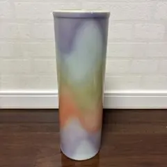 有田焼 深川製磁 花瓶 色絵彩磁 金彩 花器 オブジェ 骨董品