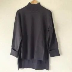 美品 soeur7 スール7 ハイネック ニット チュニック プルオーバーのサムネイル