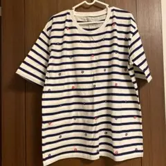 【新品未使用】SHIPS ストライプ柄 Tシャツ