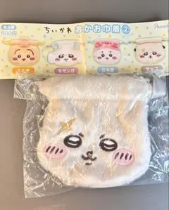 ちいかわ おかお巾着②ラッコ