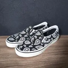 【訳あり新品】VANS CLASSIC SLIP-ONペイズリー 23.0cm