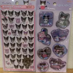 【サンリオ正規品】クロミ　ボンボンドロップシールmini ウォーターシールセット