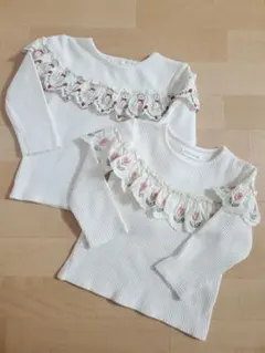 birthday フリル襟トップス ２点セット