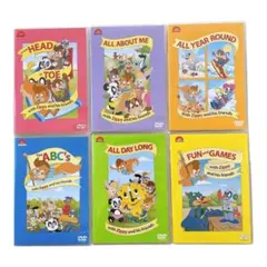 ② DWE ズィッピー＆フレンズ DVD 6巻セット ディズニー英語システム