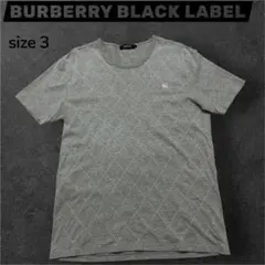 BURBERRY BLACK LABEL アーガイル Tシャツ 3ホース刺繍のサムネイル