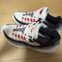 即日発送可　Nike Air Max 95 ホワイト/グレー/ブラック/レッド