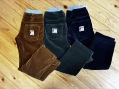 PICNIC ロングパンツ 130サイズ 3色セット　コーデュロイ
