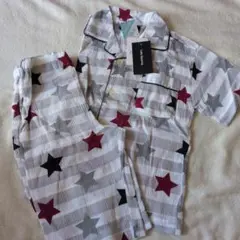 星柄コットンパジャマ 105-115cm