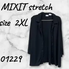 薄手カーディガン 黒