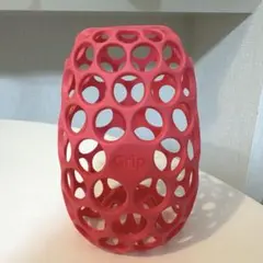 COGNIKIDS哺乳瓶 ハニカムカバー Grip レッド