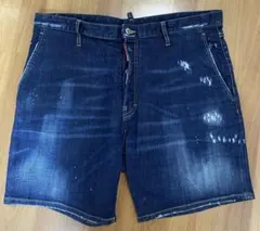 即日発送　極美品　DSQUARED2 ダメージ加工 デニムショートパンツ