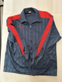 PUMA プーマ　ジップアップジャージ　上　赤　黒　 S M