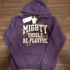 新品未使用AZUL BY MOUSSY パープル フーディー Mのサムネイル