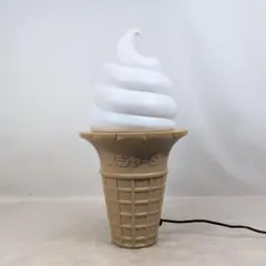 ソフトクリーム スタンドライト 照明 オブジェ ディスプレイ 店舗