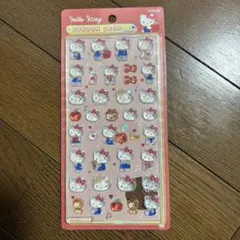 ボンボンドロップシール サンリオ 第一弾 キティ 赤