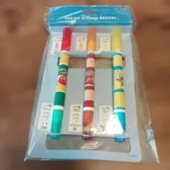 東京ディズニーリゾート 香り付き カラーペン３本(６色)セット