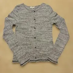 earth music&ecology 新品ボタン付きカーディガン グレー