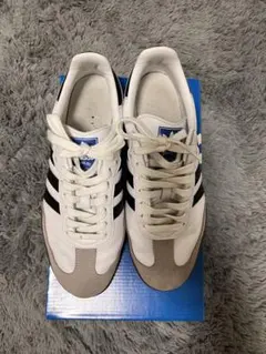 adidas SAMBA OG B75806 ホワイト ブラック 26cm 箱付