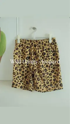 WILD THINGS leopard shorts