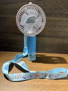 ハンディファン ビーチデザイン 青 - メルカリ