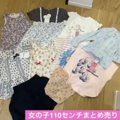 新品未使用品あり)女の子110センチまとめ売り10点セット