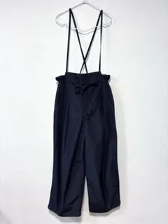ドゥロワー　サロペット　タフタパンツ　ネイビー　34のサムネイル
