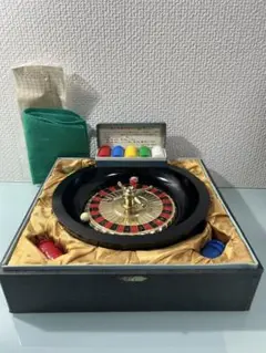 ルーレットゲーム　玩具のはなやま製。昭和レトロ。【箱破れ有り、予備玉付き】 ルーレットゲーム 玩具のはなやま製。昭和レトロ。【箱破れ有り