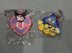 サンリオ　メルヘン工房おなまえホルダー　ハンギョドン　クロミ