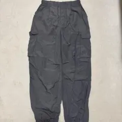 GU グレー カーゴパンツ