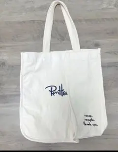 【美品】Ron Herman トートバッグ (White)